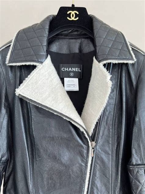 chanel leather jacket men|chanel jacket clearance.